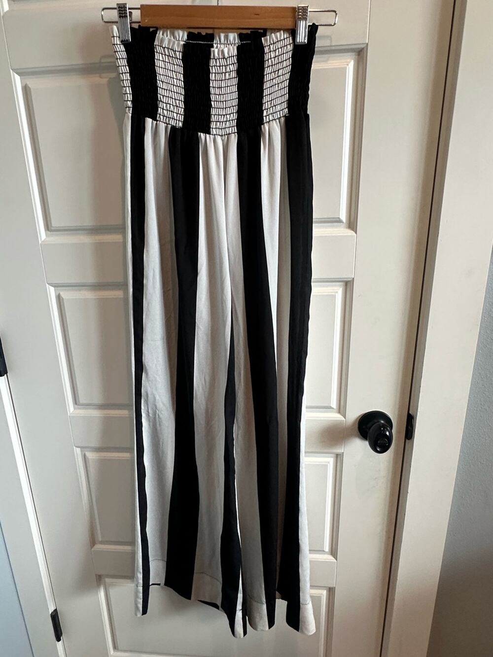 Show Me Your Mumu Resort Stripe Wide Leg Sheer Palazzo Pants